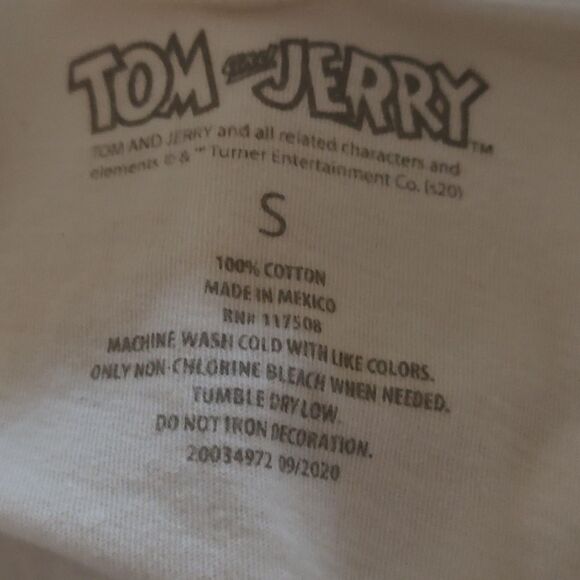 Tom and Jerry juniors tshirt  Sz S - Picture 4 of 4